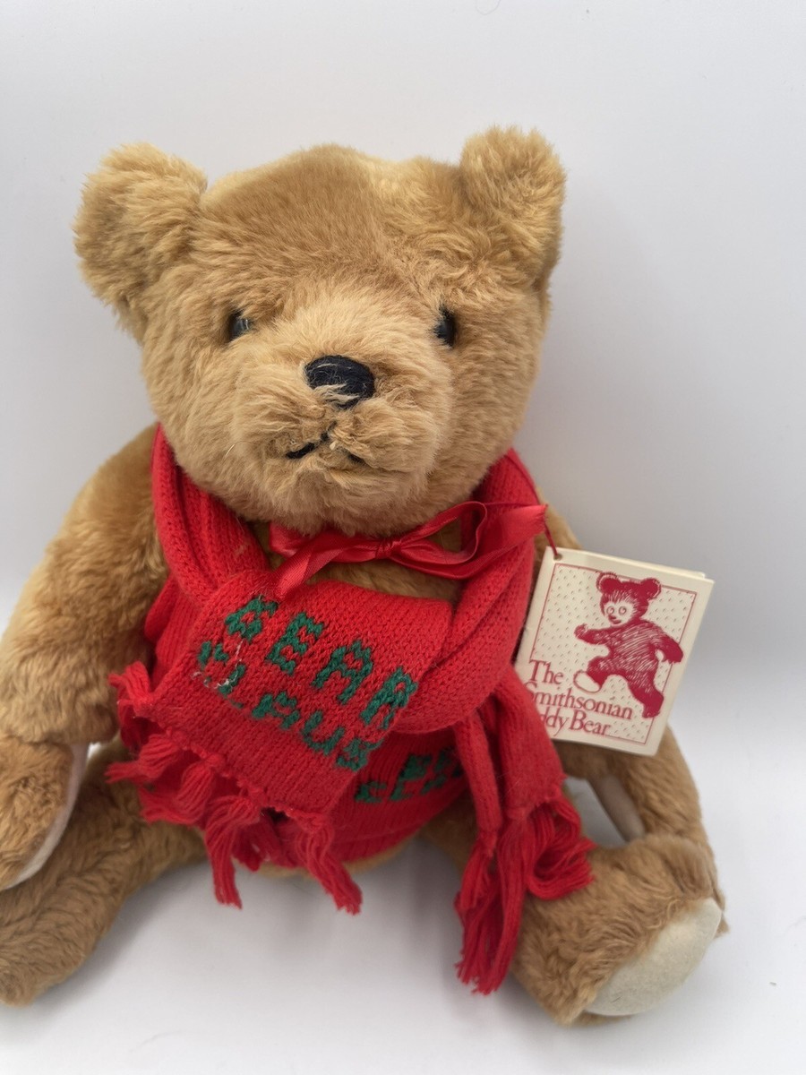 Smithsonian Teddy Roosevelt Teddy Bear Determined Productions 1987
