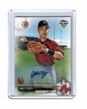 2017 BOWMAN TOPPS HOLIDAY ANDY YERZY AUTOGRAPH (31/35) #TH-TT TURKEY