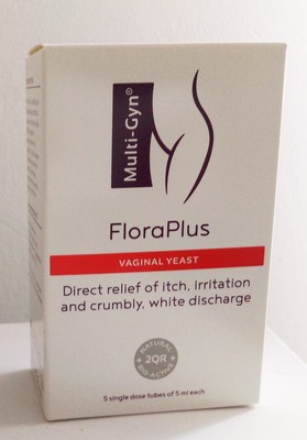 Flora Plus Multi-Gyn Intimirritationen Beschwerden für Frauen 5 Einzelröhrchen