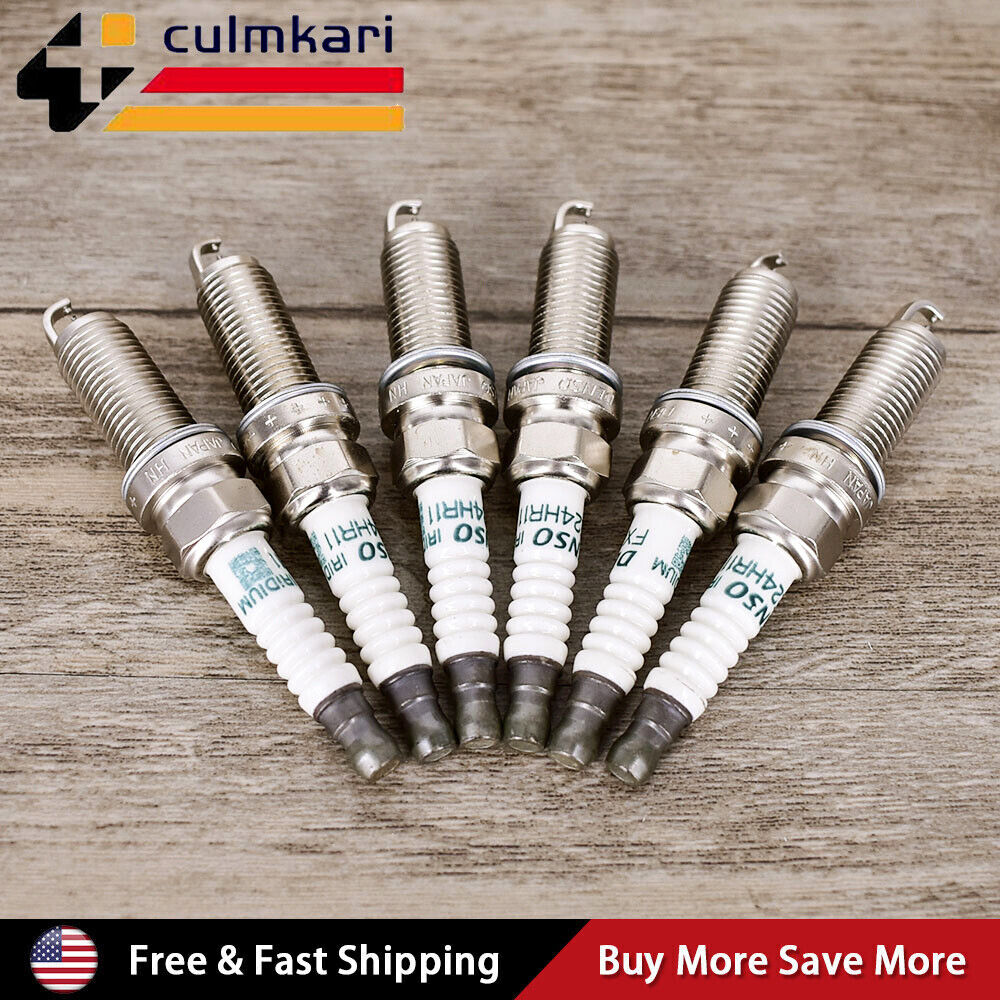 6pcs Genuine OEM NGK Spark Plugs For NISSAN INFINITI 22401-JK01D FXE24HR11 3457