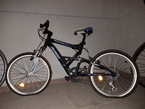 Bicicleta híbrida 14'' 6 marchas niño