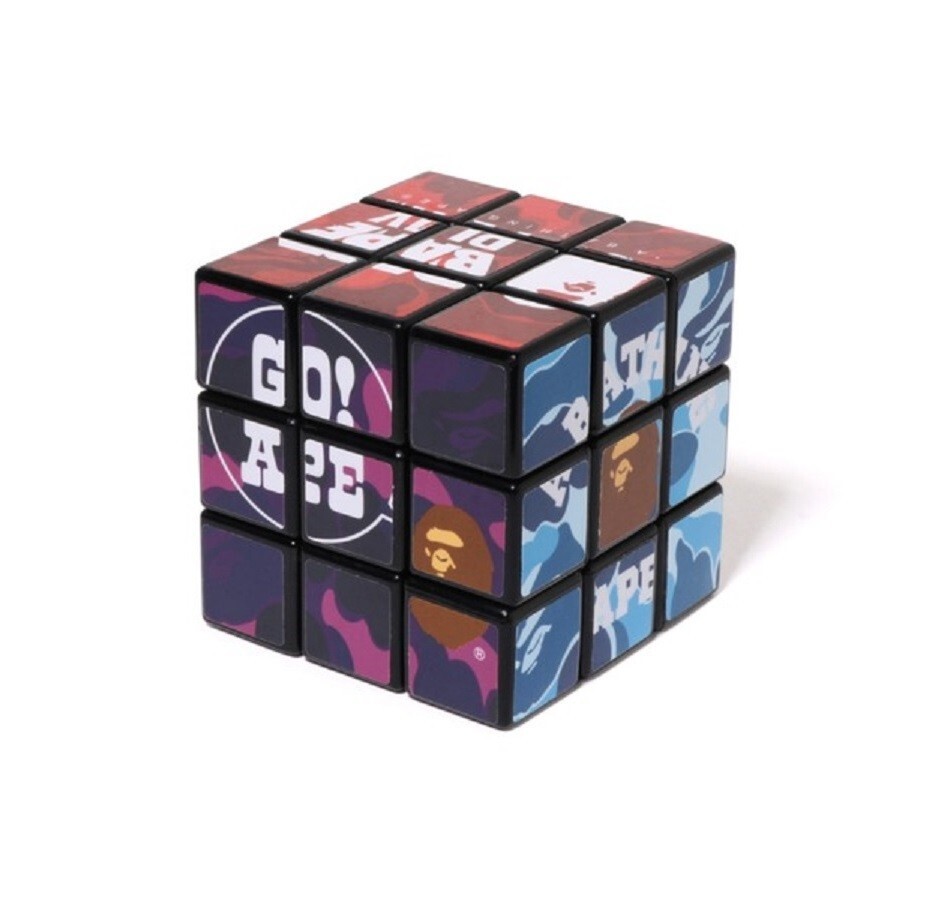 BAPE X RUBIK'S CUBE Collaboration model A BATHING APE NEW F