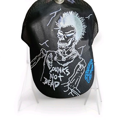 Ed Hardy x Siberia Hills Punks Not Dead Zombie Snapback  display picture 1