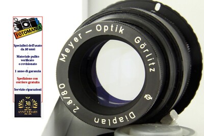Meyer Diaplan 80mm F2.8 Bubble Bokeh für Canon EOS
