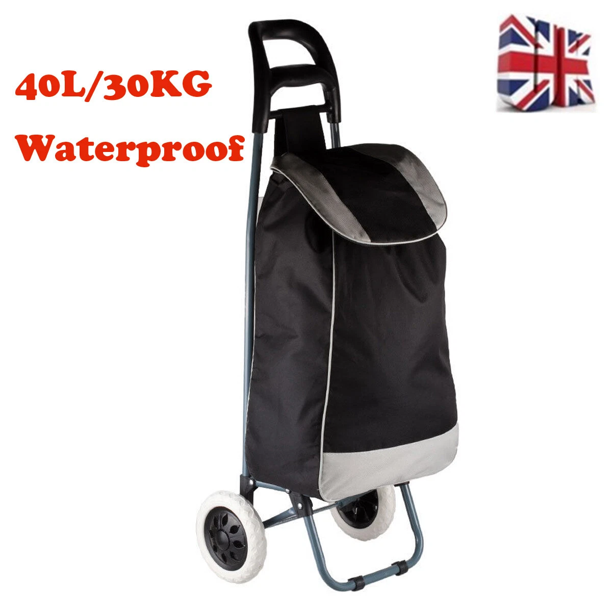 Shopping bag online carrier with wheels