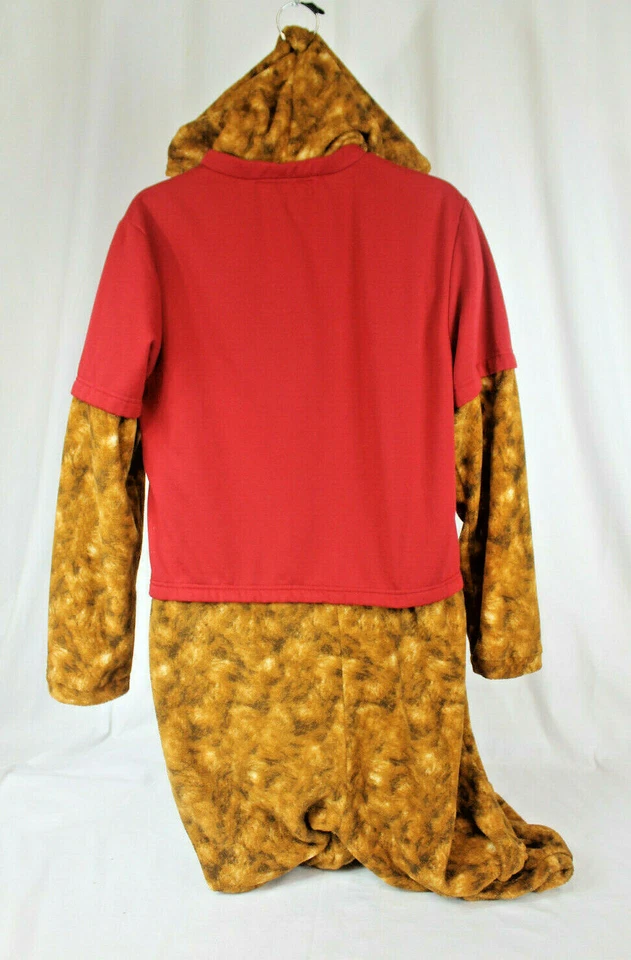 Briefly Stated Mens Costume Lightning Sloth Union Suit Pajama  Large Halloween - Image 2 of 3