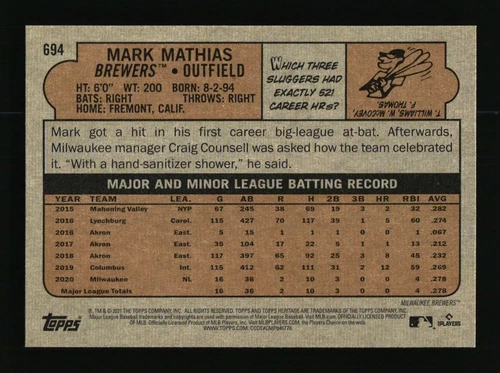 2021 Topps Heritage High Number - Pick Your Card #501-725 - Complete Your Set - Picture 366 of 394
