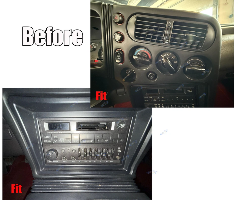 For 1990 1991 1992 1993 1994 Plymouth Laser Android 14 Carplay Car Stereo Radio - Imagem 3 de 4