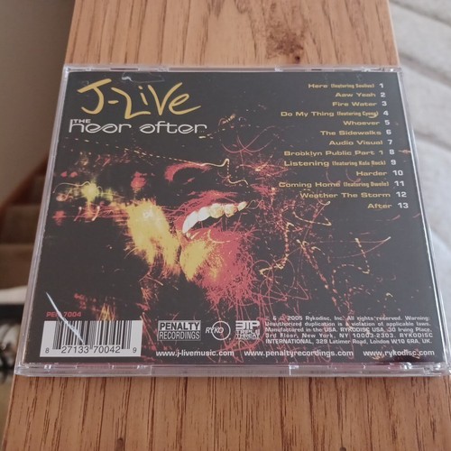 Hear After by J-Live (CD, 2005) Rap Hip Hop - Picture 2 of 8