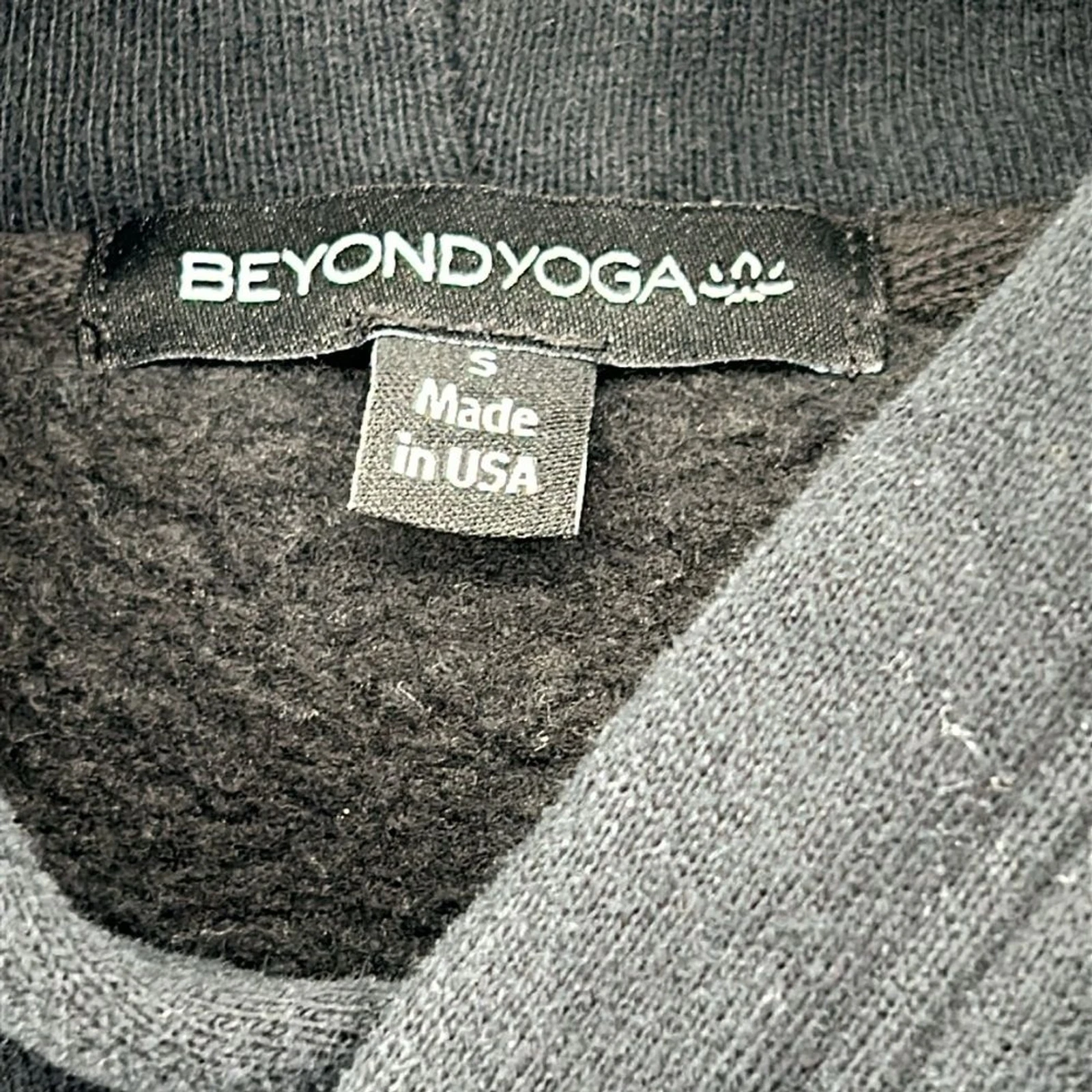 beyond-yoga wfh fleece hoodie