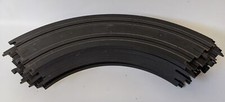 TYCO HO Slot Car 9" R 1/4 Track Curve Pieces B5831 8 total curves