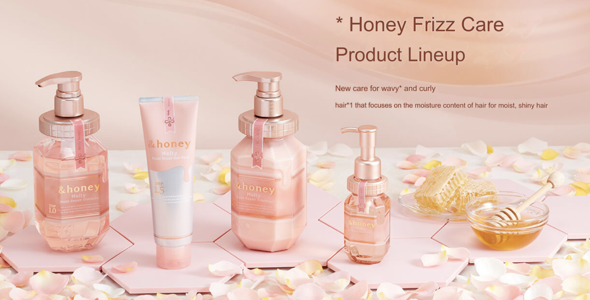 &honey Melty Moist Repair Set Shampoo Treatment Oil Hair