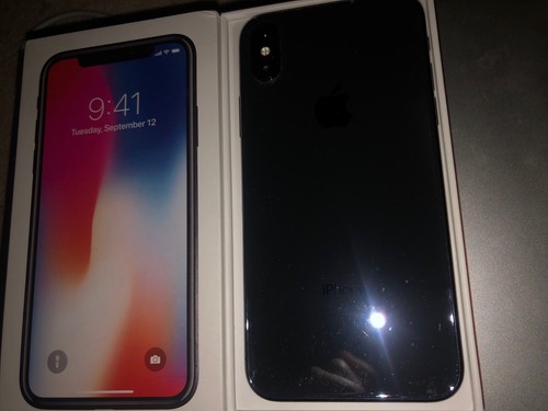 iPhone X 256GB Black Unlocked Grade A - Afbeelding 3 van 10