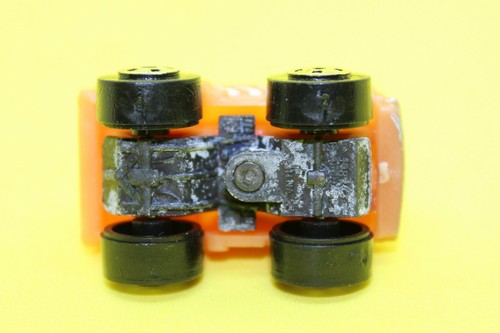 Vintage Road Champs Micro Machines Dragster Pickup TRUCK Neon Orange 1987 - Picture 5 of 5