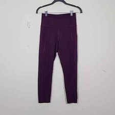 Girlfriend Collective Plum Compressive High Rise Leggings Size S