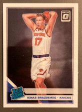 IGNAS BRAZDEIKIS 2019-20 DONRUSS OPTIC RATED ROOKIE - 173