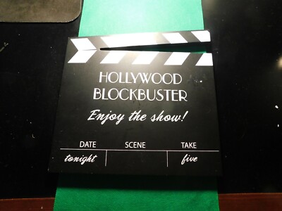 HOLLYWOOD BLOCKBUSTER MOVIE PLAQUE!  c640DXX