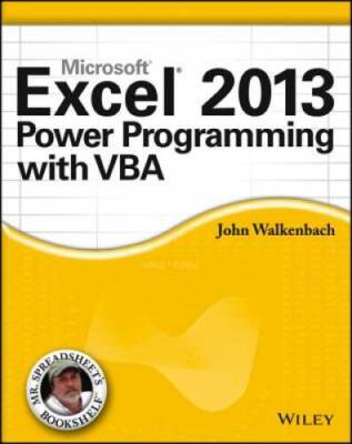 Excel 2013 Power Programming with VBA - Paperback - VERY GOOD