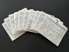 Tactical Combat Casualty Care Cards TCCC IFAK EMS (10 Pack)