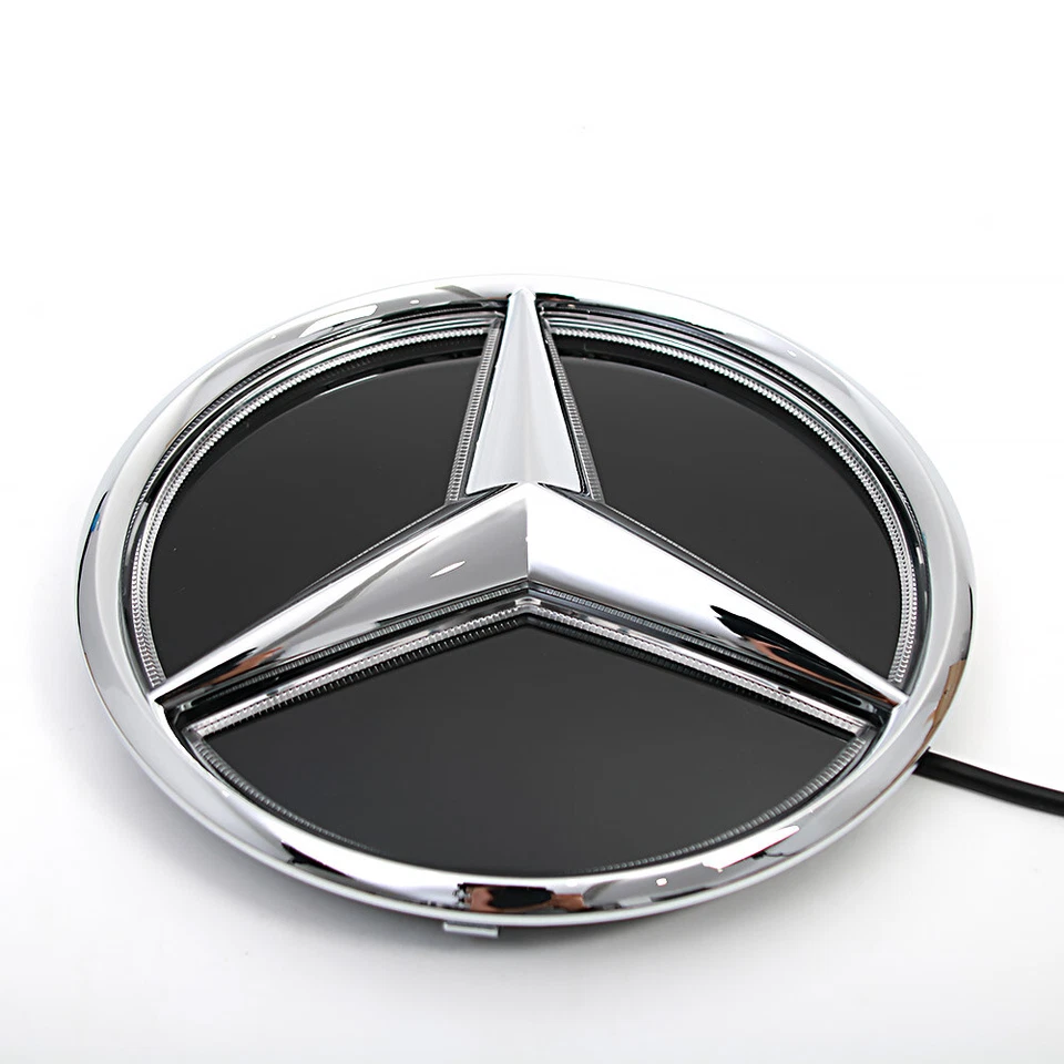 Front Grille Emblem Mirror Badge LED Logo Fit For 19-21 Mercedes Benz W177 W205 Foto 4 de 4