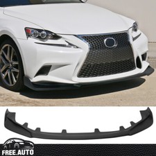 Fits 14-16 Lexus Is250 Is300 Is350 F Sport Ikon Style Front Bumper Lip Black Pp Fits 14-16 Lexus Is250 Is300 Is350 F Sport Ikon Style Front Bumper Lip Black Pp