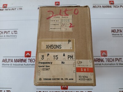 Terasaki Electric XH50NS TemBreak 3 Pole Circuit Breaker Terasaki Electric XH50NS TemBreak 3 Pole Circuit Breaker