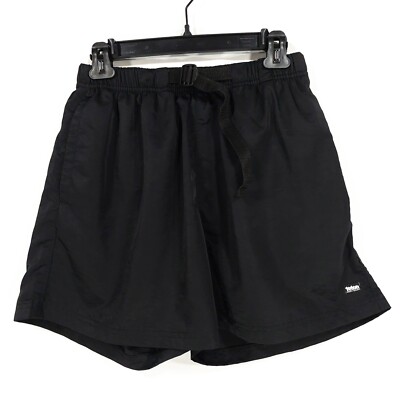 Teton Gravity Research, Belted Hoback Nylon Shorts Mens, Mountain Black. Sz S.
