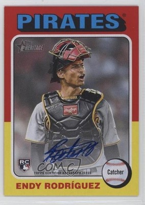 2024 Topps Heritage Real One Auto Endy Rodriguez Endy Rodríguez #ROA-ER Auto 4z8