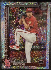 2025 Topps Series 1 Celebration Erick Fedde Confetti #229 Cardinals