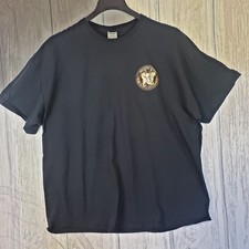 US Navy Forged By The Sea Dri Fit Type T-Shirt Mens Large