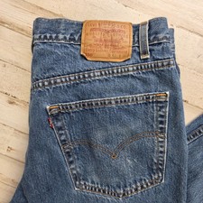 Vintage Y2K - Levi  s 550 Denim Jeans 40x30 Fits 38x29 Made in USA