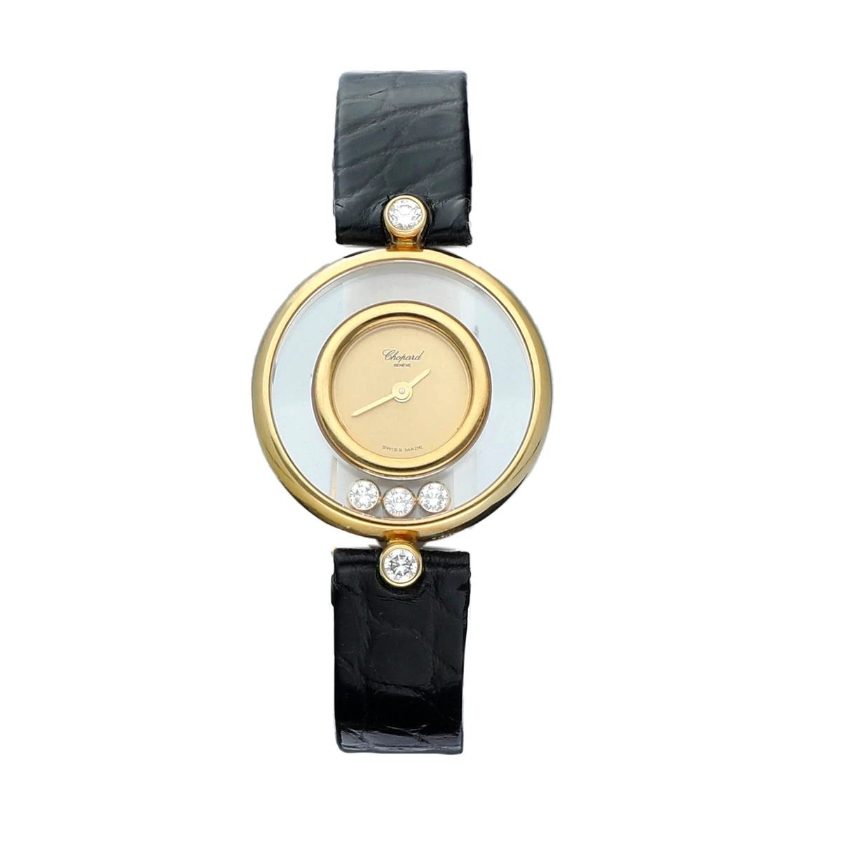 CHOPARD Happy Diamond 20/4604 Gold/diamond Ladies Watches quartz Used Ginzo Pre-owned Chopard Happy Diamond 27/6144-22/11 18k 32mm  main image 2