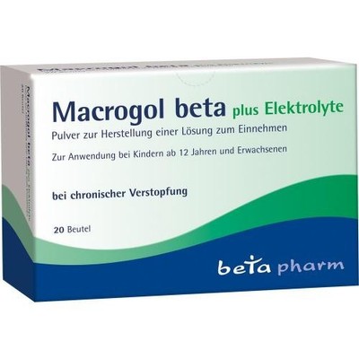 3x MACROGOL beta plus Elektrolyte Plv.z.H.e.L.z.Einn. 20 ST PZN 9247038