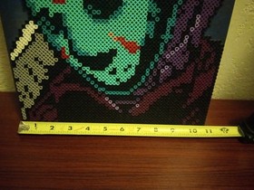 Friday the 13th NES Jason Voorhees Bead Art Canvas