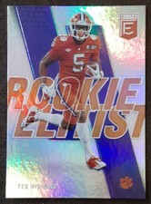 Tee Higgins RC 2020 Panini Donruss Elite #12 Rookie Elitist Tigers
