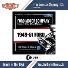 1949-1951 Ford Shop Manuals Parts Books On Usb 1949-1951 Ford Shop Manuals Parts Books On Usb