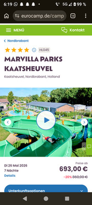 7 Tage kurztripp Holland schon gebucht! 8.6-15.6 campingplatz kaatsheuvell