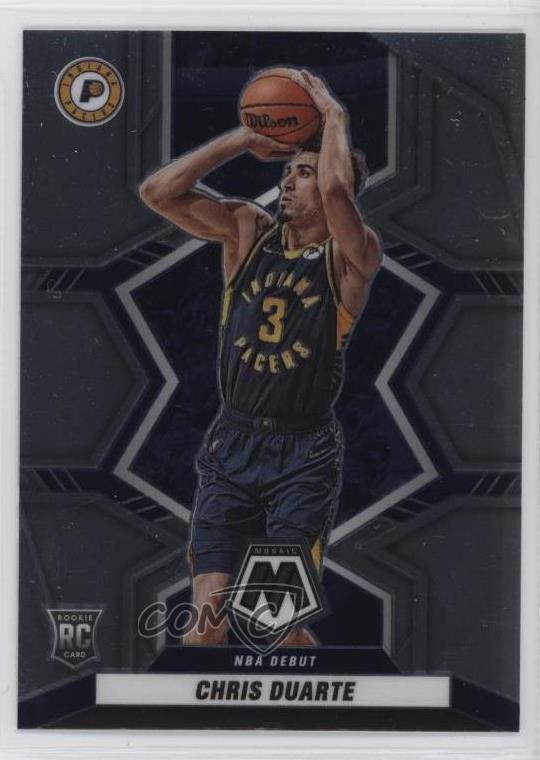 2021-22 Panini Mosaic NBA Debut Chris Duarte #270 Rookie RC 0c6