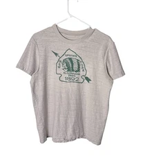 Abercrombie EZRA Fitch “Check Out My Long Fellow” Reversible T Shirt Size Small