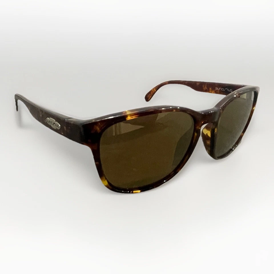 Gafas de sol polarizadas Suncloud Loveseat marco marrón tortuga lentes marrones de colección Foto 2 de 4