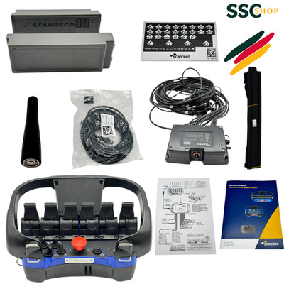 Scanreco  RC400 G2B Mini Komplettsystem   Funkfernsteuerung mit 6 Joysticks