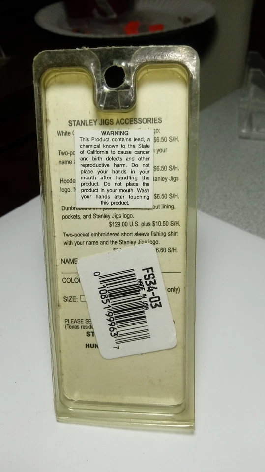 STANLEY JIGS CO. =DE COLECCIÓN==RARO=="CUCHARA SS", 3/4 OZ, PLATA, NUEVO EN PAQUETE SIN ABRIR. Foto 4 de 4