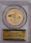 2026-W Gold Eagle Enhanced 1 oz. $50 PCGS SP70 w/ Liberty Bell 250 Privy