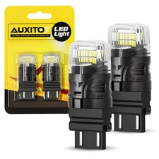 2 Pack 3157 LED Bulb White Reverse Light High Brighter 3056 3156 4057 4157 Light