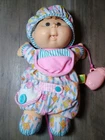 1993 Cabbage Patch Kids Love'N Care- Tan Tuft/Brown Eyes- Learning Doll w/Bottle