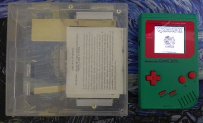 Nintendo Gameboy Play it Loud Green - Original DMG-01 + New IPS Screen & Speaker
