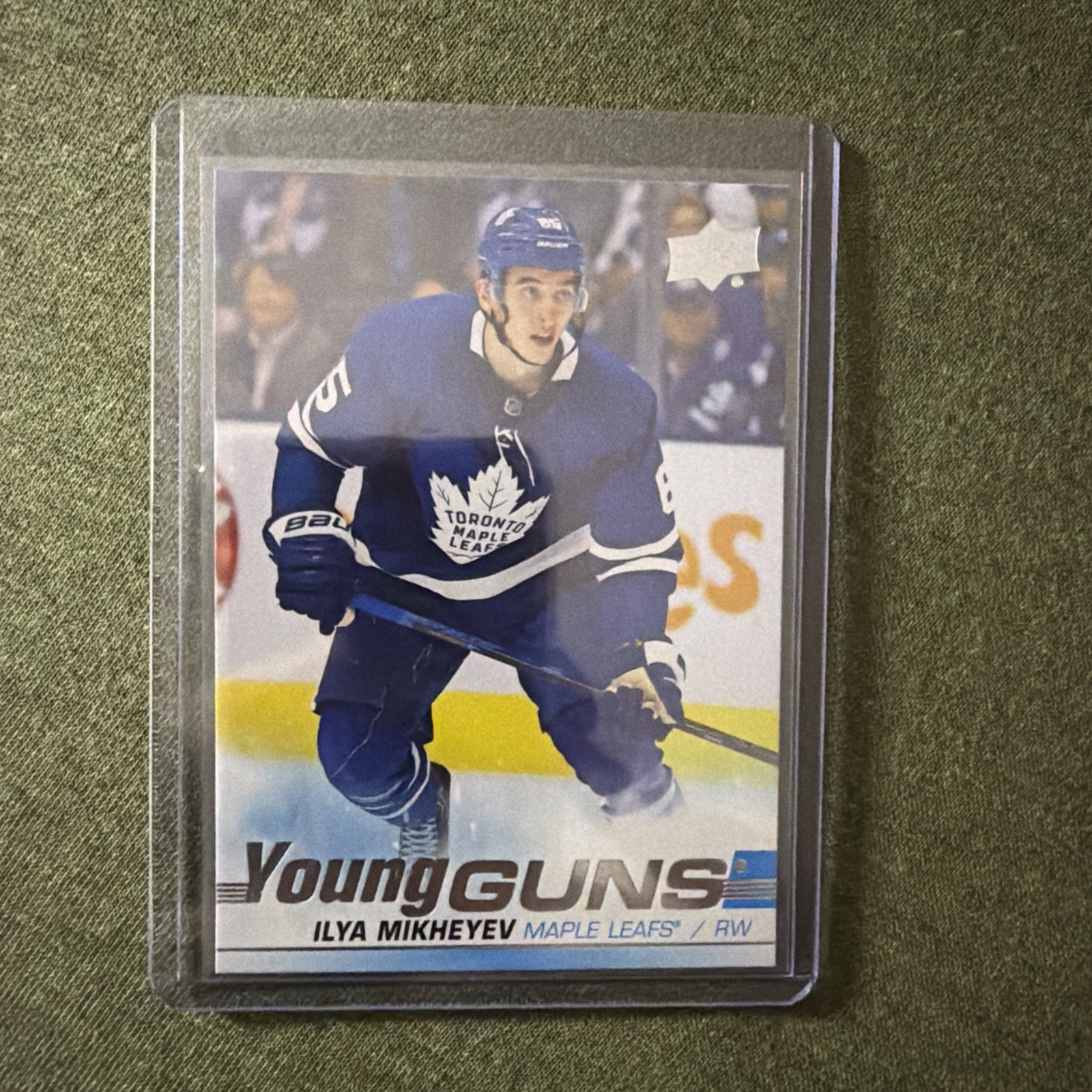 2019-20 UPPER DECK SERIES 1 ILYA MIKHEYEV YOUNG GUNS #210