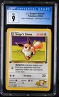 Lt. Surge's Eevee Gym Challenge 1st Edition 51/132 CGC 9 Mint 2000 WOTC