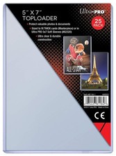 Ultra Pro Top Loader - 5"x7" 25 per Pack