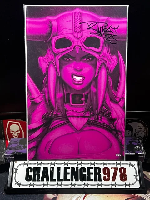 KIM The Delusional #1 Bill McKay #5/25 SIGNED VIRGIN w/ COA - Blood Pink Edition